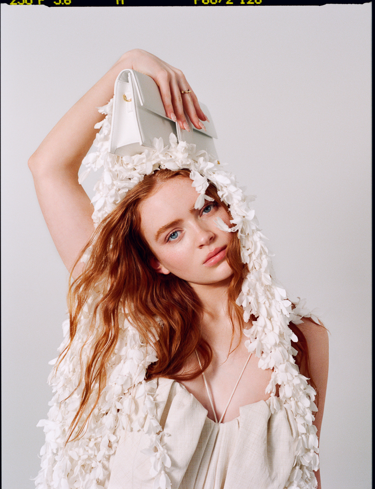 Actress Sadie Sink photographed by female fashion and celebrity photographer Emily Soto in New York City on Portra film