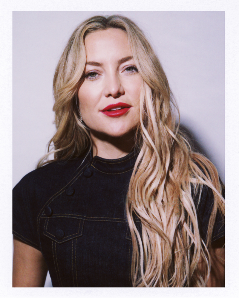 Actress Kate Hudson by female fashion and film photographer shot in Toronto at TIFF on polaroid FP100C for Netflix