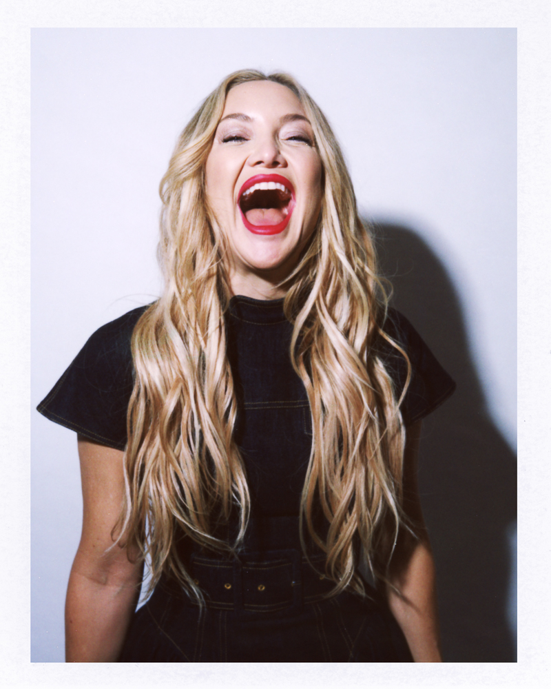 Actress Kate Hudson by female fashion and film photographer shot in Toronto at TIFF on polaroid FP100C for Netflix